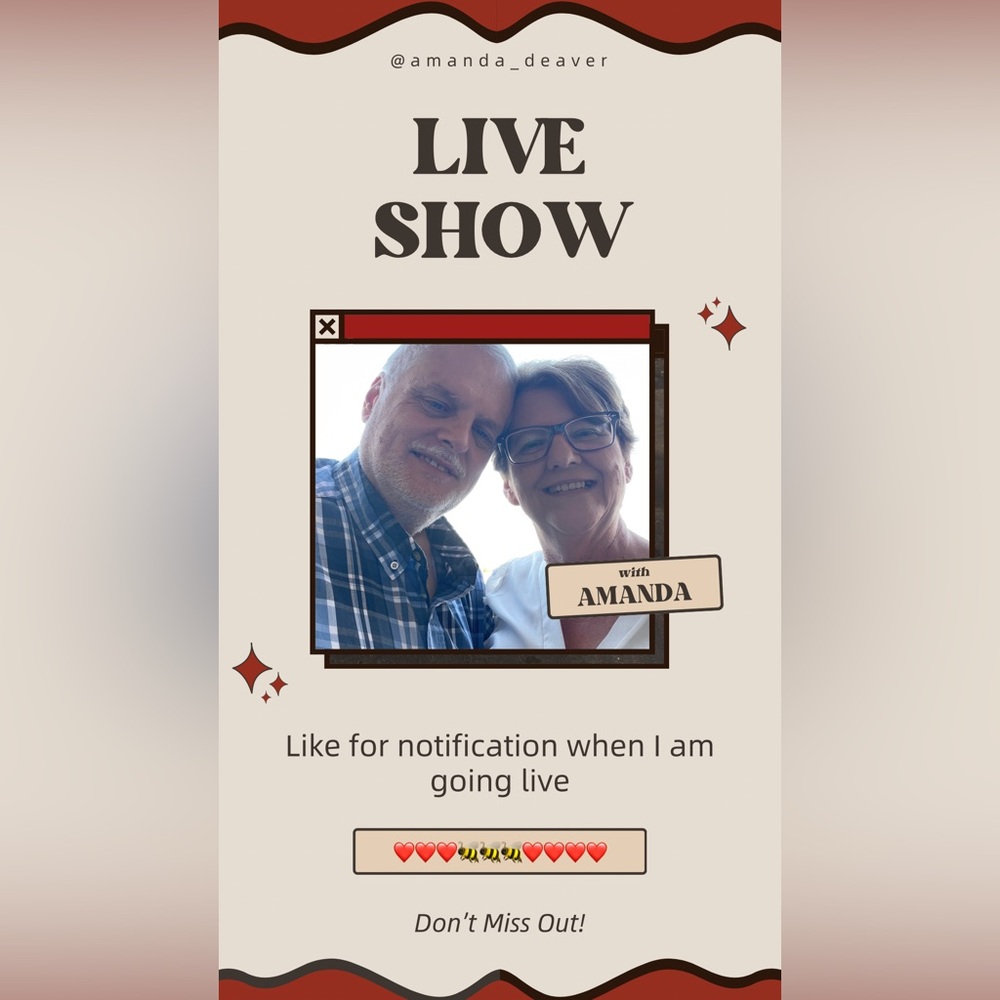 Like and Share To Be Notified When I Go Live.